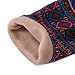HDE Women's Funky Nordic Pattern Fleece Lined Winter Leggings Incan Christmas, Medium