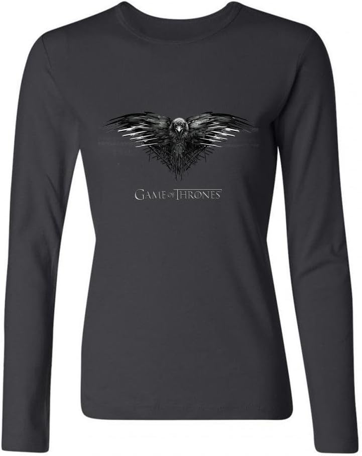 Game Of Thrones Long-Sleeve Cotton Cool T-Shirt Tommery Womens XXL