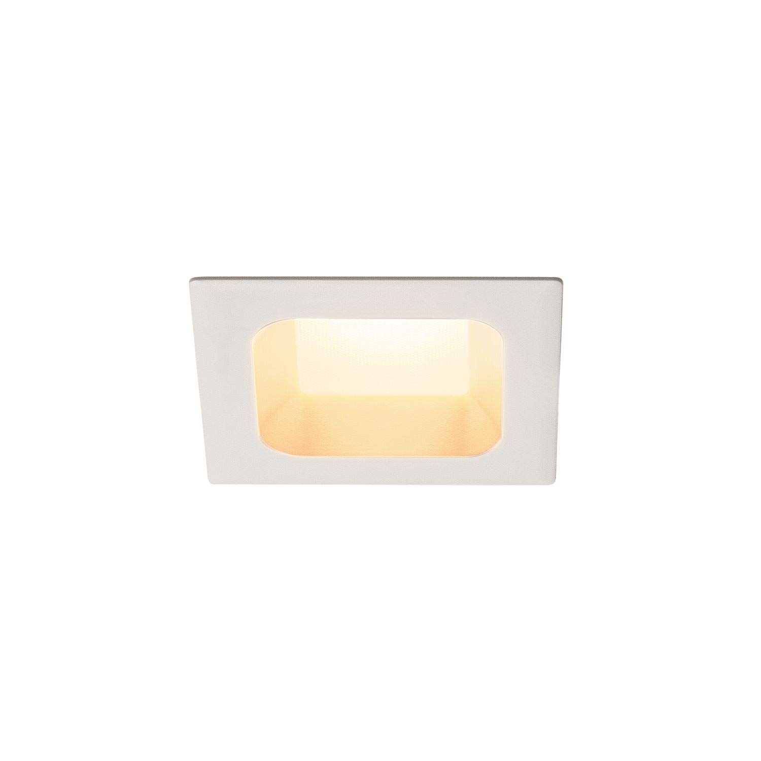 SLV Recessed Wall and Ceiling Light VERLUX/Interior Ceiling and Wall Lighting, LED spot, recessed Light, recessed Wall Light, Ceiling Spotlight / 3000K 12W 940lm dimmable 80 Degrees