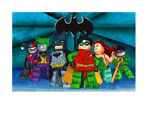 Get Lego Batman Image Photo Cake Topper Sheet Personalized Custom