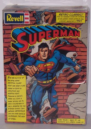 Superman model kit revell 1999 misb