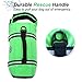VIVAGLORY Rip Stop Dog Life Vest, Swimming Vest with Handle, Buoyancy for Doggy Puppy, Dog Life Jacket for Swimming & Boating, S, Bright Green