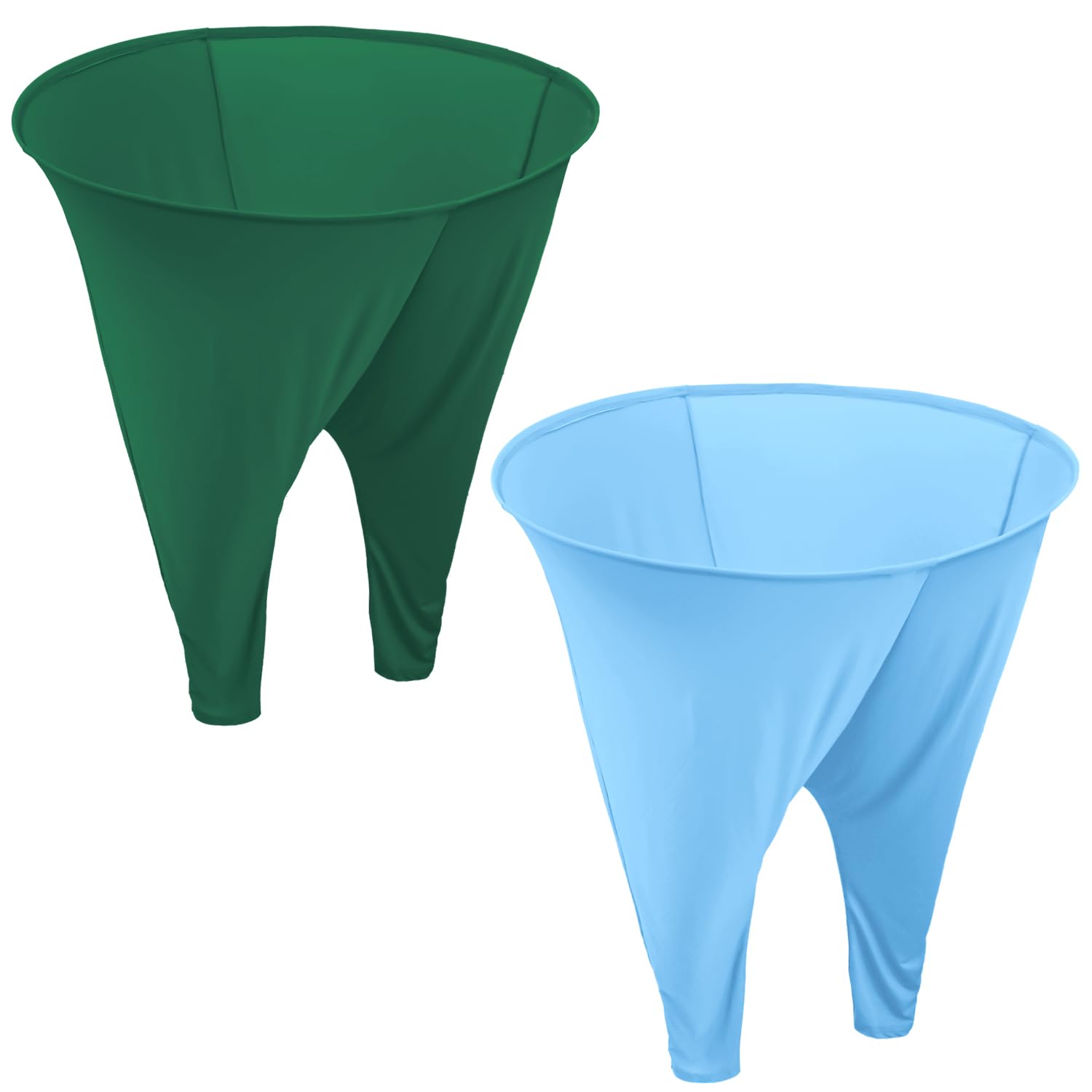 FUHSY Green Granny Pant Yard Game Set 2PCS Color Mixing Big Granny Pants Outdoor Game Baby Blue with 8 Bouncy Balls and 1 Air Pump (Random Colors) Big Pants Outdoor Games for Adults and Family