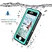 Re-sport iPhone 5/5S Waterproof Case, Shockproof Dustproof Full-Sealed Protective Underwater Phone Case Cover with IP68 Certificated Compatible with iPhone 5 5S SE 2016 (Blue)