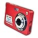 GordVE SJB26 2.7inch 18MP Mini Digital Camera 8x Digital Zoom Red Color