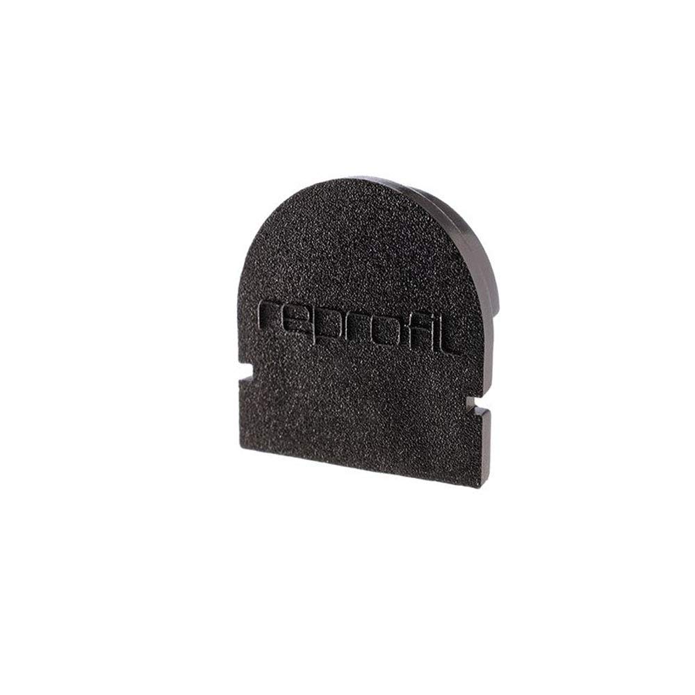 Reprofile end Cap R-AU-01-08, Black, 14 mm, 2 Pieces