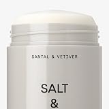 Salt & Stone Aluminum-Free Deodorant Santal Vetiver 2.6 oz Unisex view 7