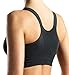 Carefix Alice Front Close Comfort Bra w/ Adjustable Straps #329150, Black, XX-Large