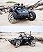 TOZO C5032 1:12 Large Scale RC CAR Desert Buggy Warhammer High Speed 30MPH+ 4x4 Fast Race Cars RTR 4WD Electric 2.4GHz Radio Remote Control Off Road Truck Powersport Black