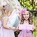 Mermaid Birthday Party Supplies Favors Kit - Total 84 Pcs- Bracelets, Goodie bags, Keychains, Rings, HairClips, Tattoos, Hairbands, Birthday Gifts For Girl Kids Party Accessories - Serves 12