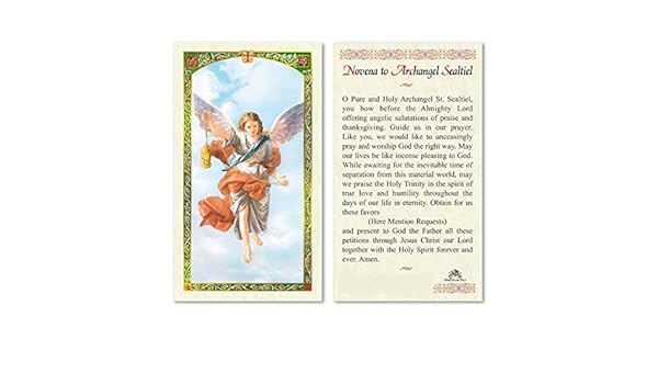 Amazon Com Novena Prayer To Archagel Sealtiel To Obtain A