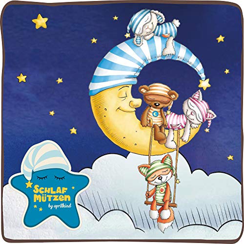 NICI Schlafmützen Fuchs Finjo, Kuscheltier Jungen, Mädchen & Babys, Flauschiges Kuschelkissen für Kinder ab 12 Monaten, Weiches Stofftier-Kissen I 43953, Orange, 1 Stück (1er Pack) – Bild 3