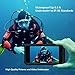 iPhone 7 Plus Waterproof Case，OUCU IP68 Certified With Touch ID Shockproof Dirtproof Snowproof Full Body Cover for iPhone 7 Plus(5.5 Inch Black)