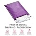 UCGOU Poly Bubble Mailers Padded Envelopes Self Seal Envelopes Bags Waterproof and Tear-Proof Postal Bags (Purple)