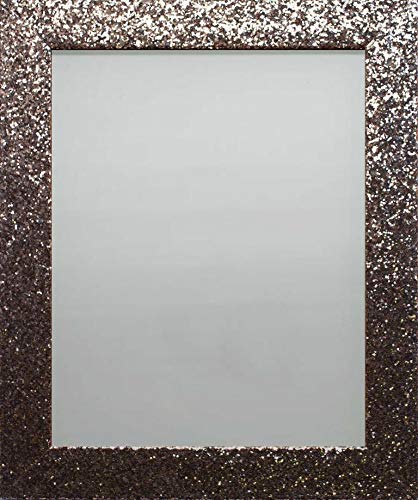 Frame Company Glitter Sparkly Picture Photo Frame, Gold, 5x5 inch *Choice of Colours & Sizes*Fitted with Perspex