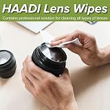 HAADI Glasses Cleaner Wipes 140 Pack Individually Wrapped 6x5 in view 6