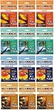 Matt's Munchies Premium Fruit Snack Mango 4 Flavor Variety Pack (Pack of 12)