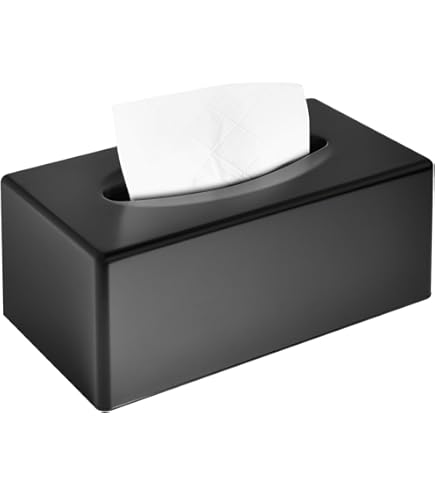 Amazon.com: FEMELI Acrylic Tissue Box Cover,Rectangular Facial