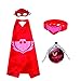 Kids Capes and Masks Costume for Catboy Owlette Gekko Romeo Luna Girl