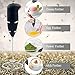 Milk Frother Handheld Battery Operated Electric Foam Maker for Coffee,Latte,Cappuccino,Hot Chocolate,Durable Drink Mixer Stainless Steel Whisk Include Stainless Steel Stand