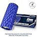 Epitomie Fitness Extreme Muscle Foam Roller - High Density Grid Provides Deep Massage For Tight Muscles - For Pilates, Exercising, Yoga, Running, Physical Therapy & Sports - Blue