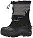 Columbia girls Powderbug Plus Ii Snow Boot, Black/Hyper Blue, 13 Little Kid US