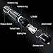 CISNO Quick Release 45¡ã Offset Mount 1000 Lumens L2 LED Tactical Flashlight Torch with Remote Pressure Switch (Flashlight W QR Mount)
