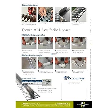 voliges alues tcourb H: 5 cm/L: 2,5 Metro: Amazon.es: Bricolaje y ...