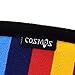 Cosmos Pet Dog Carrier Backpack Pet Dog Cat Legs Out Front Carrier Travel Bag for Traveling Hiking Camping for Small Medium Dogs Cat, Colorful Strip Pattern (Small Size)