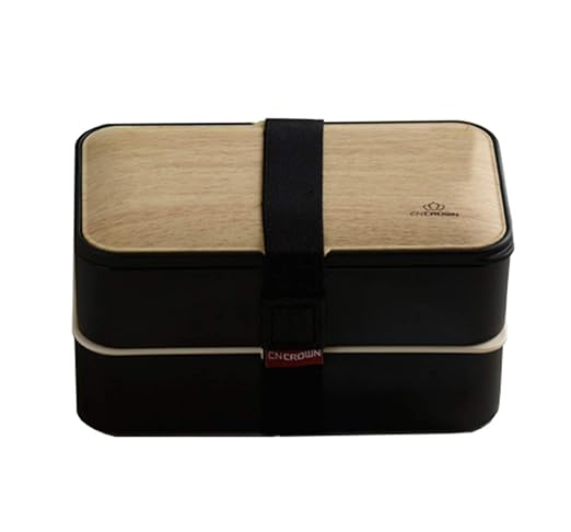 Gao e xiao pu Microondas calefacción Fiambrera Doble Cuadrado ...