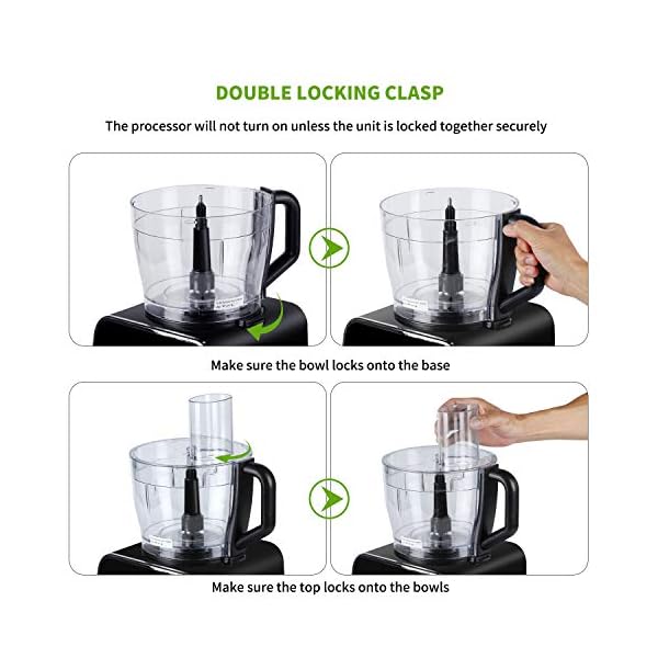 Food-Processor-Topchef-1100W-Multifunctional-Food-Processor-Blender-Chopper-Mixer-Grinder-Citrus-Juicer-Knead-Dough-Blades-Shredder-Slicing-Attachments-and-32L-Bowl-15L-Blender-Jug Food Processor Topchef 1100W Multifunctional Food Processor- Blender, Chopper, Mixer, Grinder, Citrus Juicer, Knead Dough Blades, Shredder, Slicing Attachments and 3.2L Bowl 1.5L Blender Jug