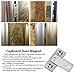 Yosoo 2Pcs Door Catch Ultra Thin Strong Magnetic Catch with Screws for Home Furniture Cabinet Cupboard