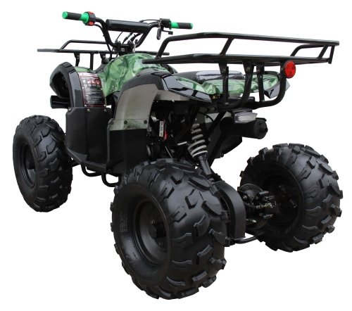 TAO TAO model TFORCE 110cc Fully Automatic Mid / Youth Size ATV with REVERSE and  Large UPGRADED Tires, 4-stroke Air-cooled Engine and LED Headlights. - Thumbnail 2
