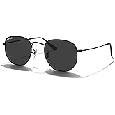 MERRY'S Classic Polarized Sunglasses for Women Men Vintage Polygon Square Shades S6548