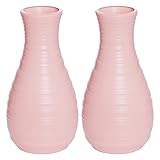 2 Pack Composite Plastics Flower Vase, Unbreakable