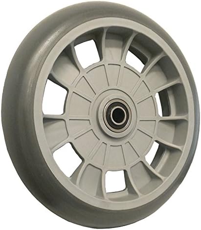 Service Caster - 10" x 2" Polyurethane Flat Free Hand Truck Wheel - 2-1/8" Offset Hub - 5/8" Axle Bore - 600lb Capacity