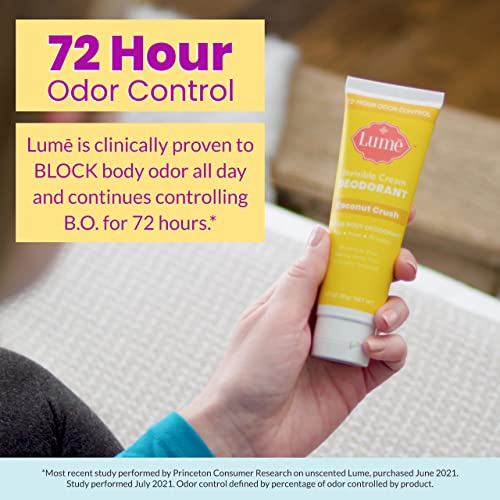 Lume Natural Deodorant Underarms and Private Parts Aluminum Free