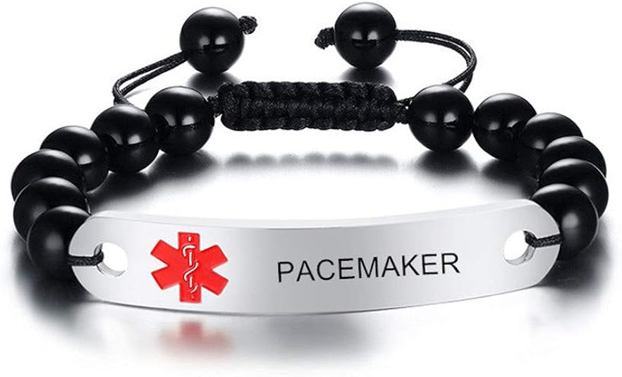 LiFashion LF Surgical Stainless Steel PACEMAKER Medical Alert Bracelet