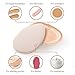 Silicone Makeup Sponge, Beauty Makeup Blender, Eastrin Dual Use Reusable Makeup Applicator Foundation Sponge Cosmetic Blender Silisponges Flawless Applicators for Cream Foundation Powder Blusher