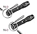 2PACK Flashlights, Hausbell T6 9W LED Flashlight (T6-C+T6-D)