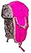 Best Winter Hats Toddler Soft Nylon Russian/Aviator Winter Cap (One Size) - Pink