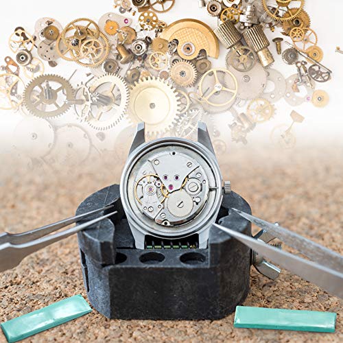 Skylety 2pcs Watch Cleaning Putty Watchmaking Cleaning Putty Watch Cleaner Clay for Wheel Pivot and Repair Tool