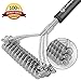 LauKingdom Grill Brush,Stainless Steel ~Bristle Free BBQ Grill Brush, Great Grilling Accessories Gift, 17 inch