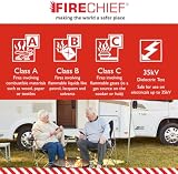 Firechief Core ABC Powder Fire Extinguisher 2kg CXP2 BS EN 3 Kitemark view 4