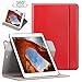 Ztotop Case for iPad 9.7 2018/2017 - 360 Degree Rotating Stand/Genuine Leather Cover with Auto Wake/Sleep, Pencil Holder,Card Pocket for New iPad 9.7'' 5th/6th Gen, iPad Air 2/iPad Air,Red