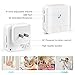Door Chime Waterproof Wireless Doorbell Chime 600 Feet Long Range, 5 Volume Levels, 58 Melodies Chimes, LED Flash Indicator for Home, Office, Shops, Classroom, Hospital