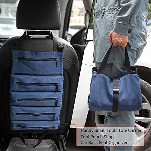 Tool Roll Bag NSNSWA Super Canvas Multi-Purpose Tool Roll Up Bag