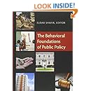 The Behavioral Foundations of Public Policy