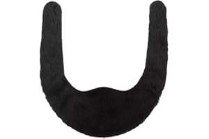 NOVELTY GIANT WWW.NOVELTYGIANT.COM Abe Abraham Lincoln Beard Theatrical Disguise Stage Costume Halloween Accessory Black