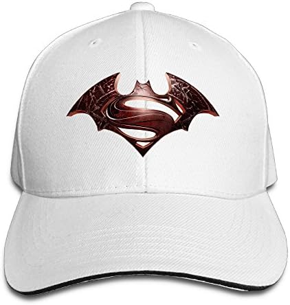 Starter Sandwich Bill Cap Batman V Superman Design Logo Print Snapbacks Hat